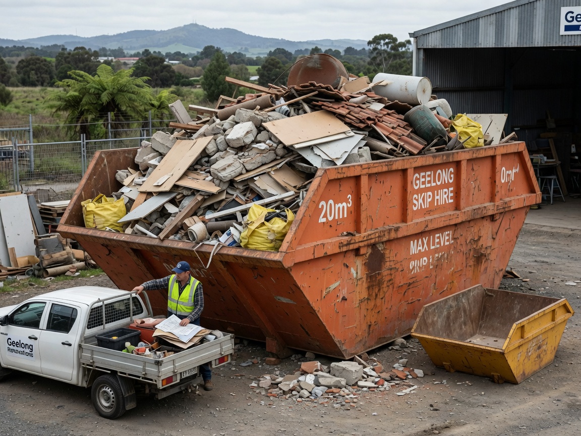 20m³ Skip Bin Geelong: When Is a 20m³ Bin Worth It?