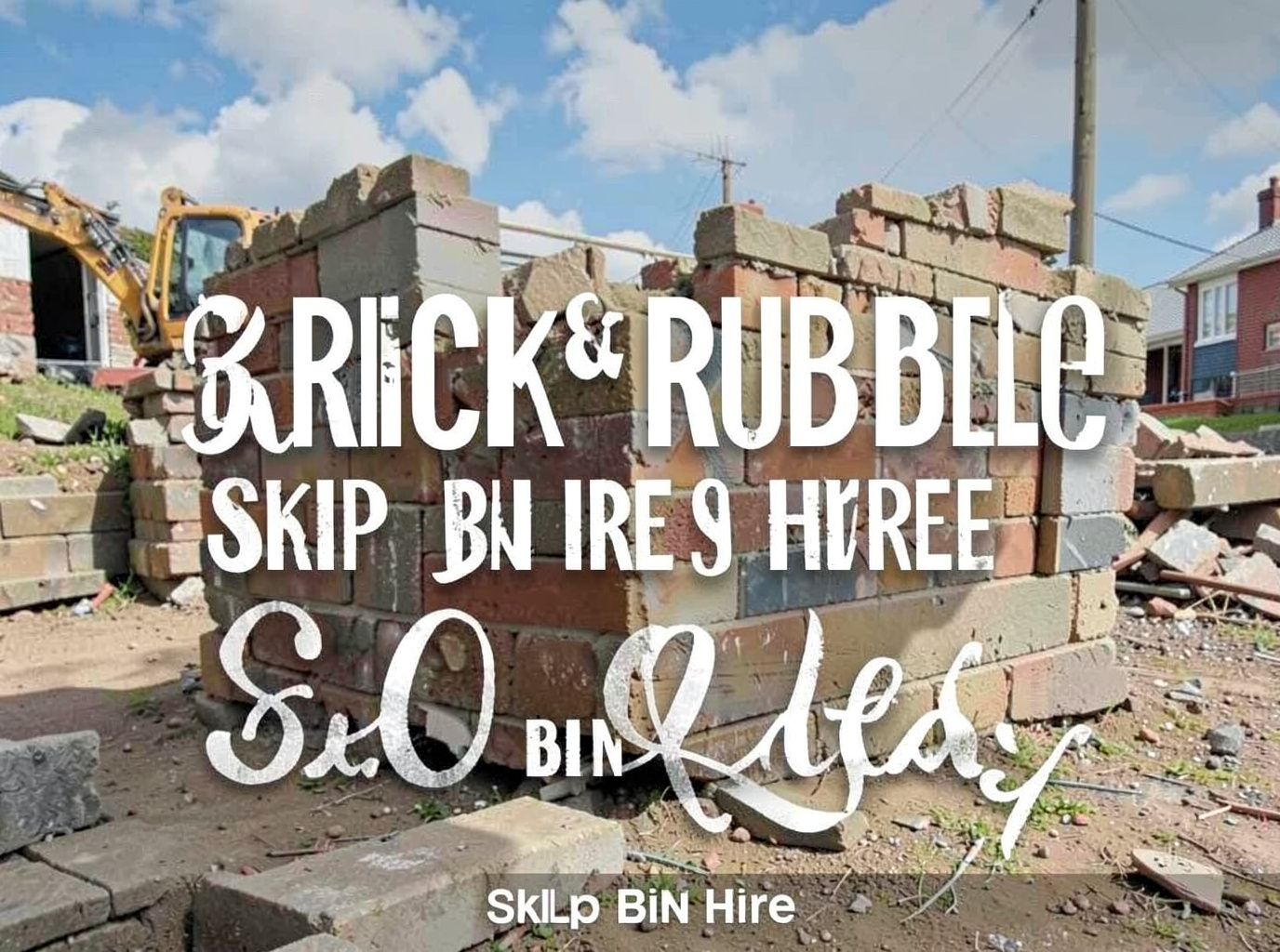 Brick & Rubble Skip Bin Hire Geelong