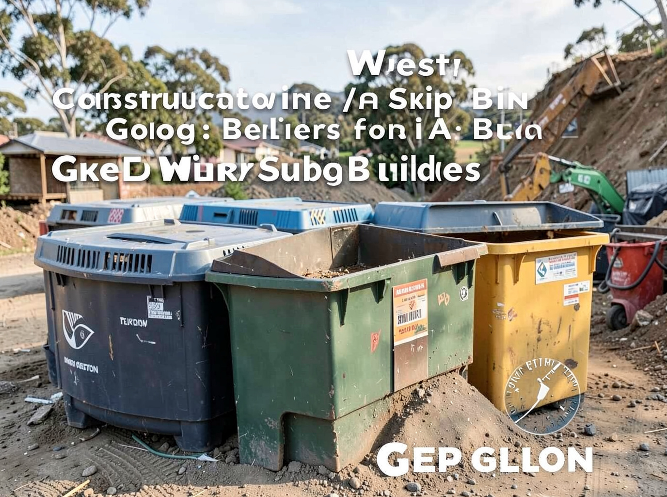 Construction Waste Skip Bins Geelong: A Guide for Builders