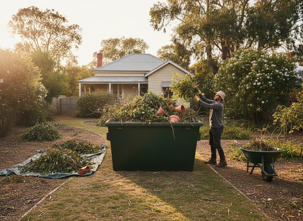 Garden Clean-Up Skip Bin Hire Geelong