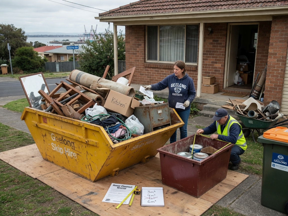 House Cleanout Skip Bin Geelong: How Big Should Your Bin Be?