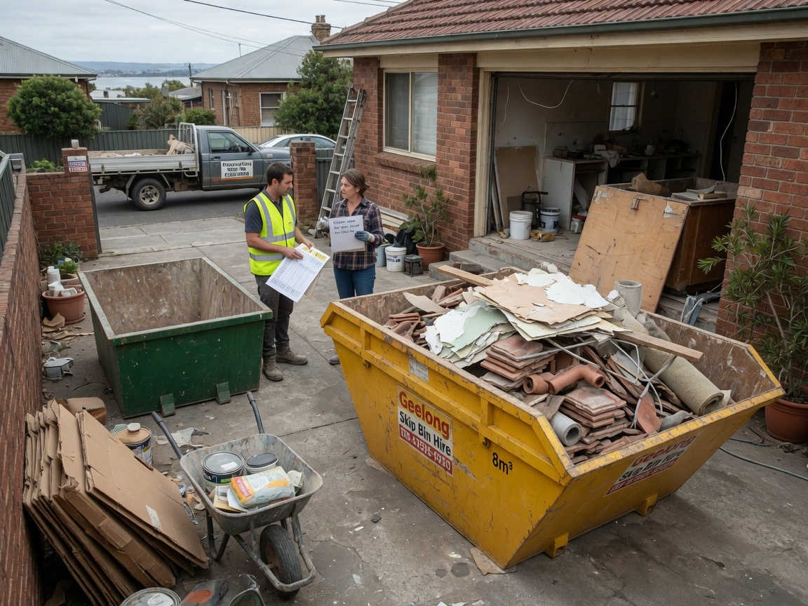 Renovation Skip Bin Hire Geelong: Choosing the Right Size