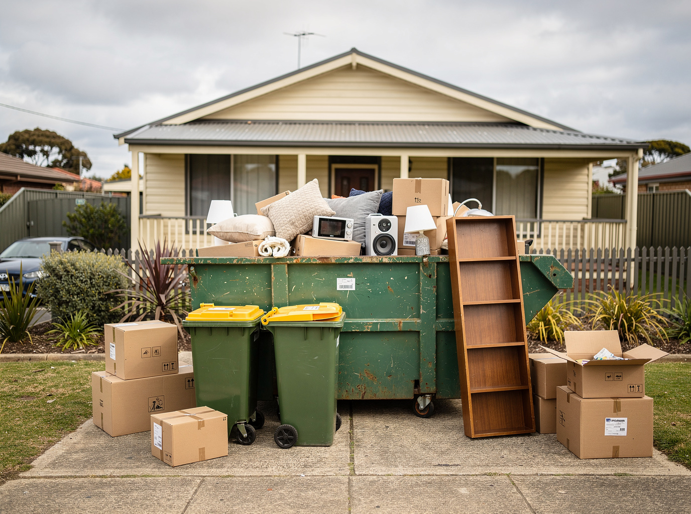 Skip Bin Hire for Moving House in Geelong: What Size Do You Need?