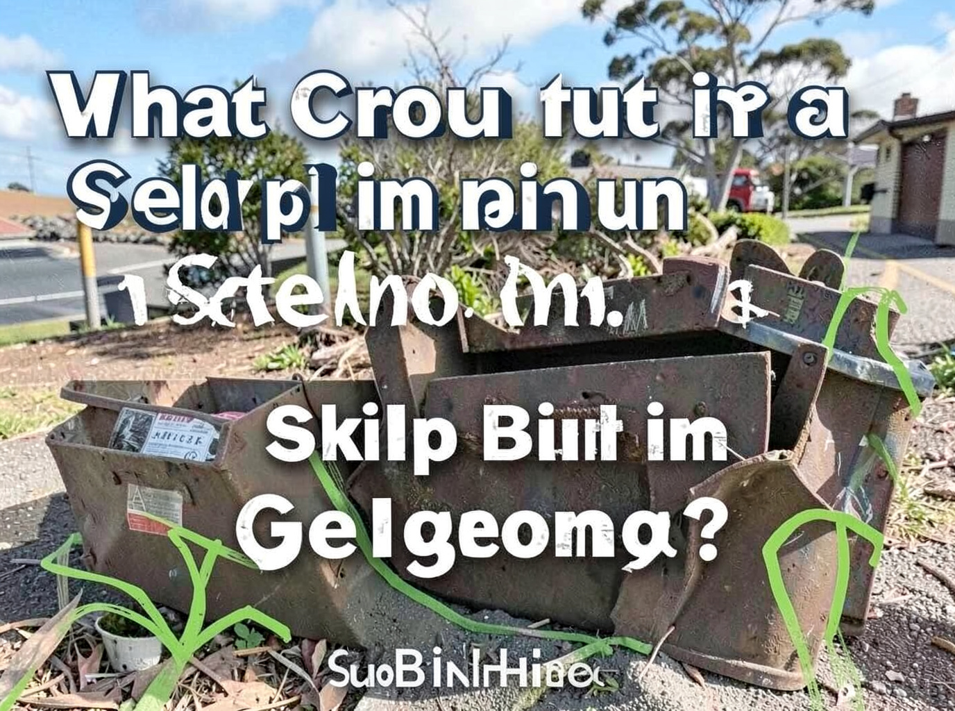 What Can You Put in a Skip Bin in Geelong?