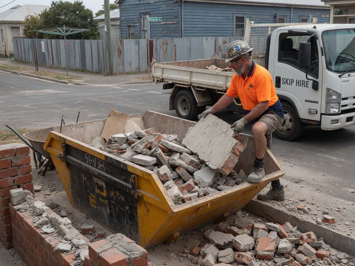 Best Concrete and Brick Skip Hire