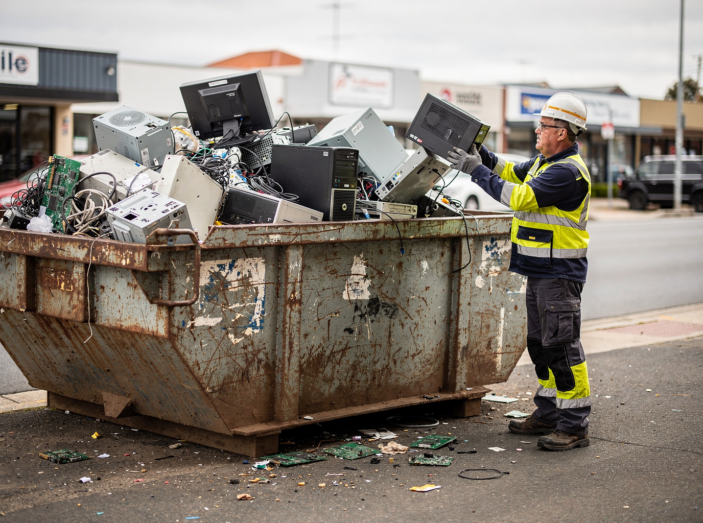 Best E-Waste Skip Hire