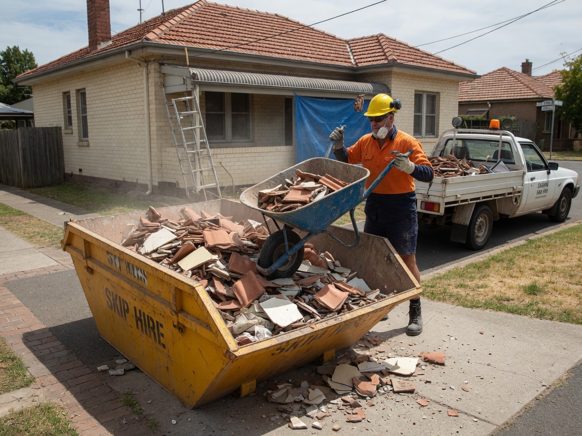 Best Tile Waste Skip Hire