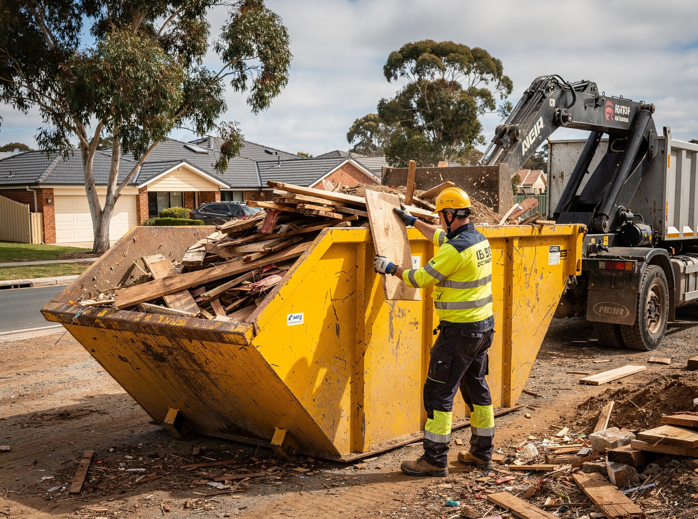Best Timber Waste Skip Hire